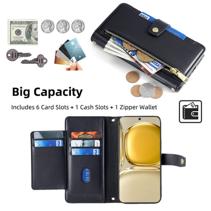 Sheep Texture Cross-body Zipper Wallet Leather Phone Case, For Huawei P50, For Huawei P Smart Z / Enjoy 10 Plus, For Huawei Nova 10 Pro, For Huawei Mate 50