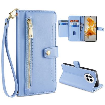 Sheep Texture Cross-body Zipper Wallet Leather Phone Case, For Huawei P50, For Huawei P Smart Z / Enjoy 10 Plus, For Huawei Nova 10 Pro, For Huawei Mate 50