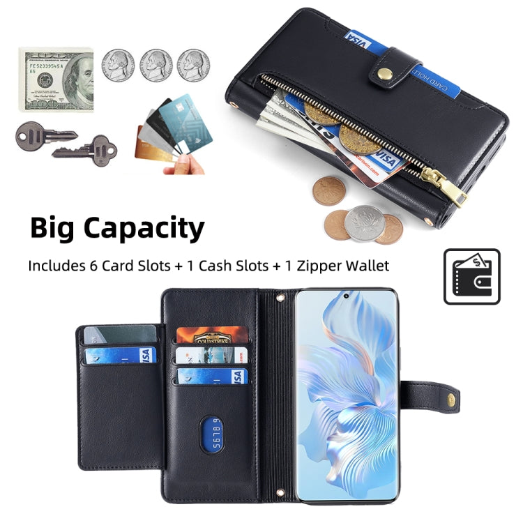 Sheep Texture Cross-body Zipper Wallet Leather Phone Case, For Honor 80, For Honor 10X Lite, For Samsung Galaxy A41, For Samsung Galaxy Note 20 Ultra