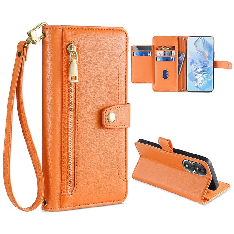 Sheep Texture Cross-body Zipper Wallet Leather Phone Case, For Honor 80, For Honor 10X Lite, For Samsung Galaxy A41, For Samsung Galaxy Note 20 Ultra
