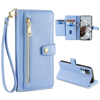 Sheep Texture Cross-body Zipper Wallet Leather Phone Case, For Xiaomi Redmi Note 11 4G Global / Note 11S, For Xiaomi Redmi K50 Ultra, For Xiaomi Civi 2 5G, For Xiaomi Redmi K40 Gaming