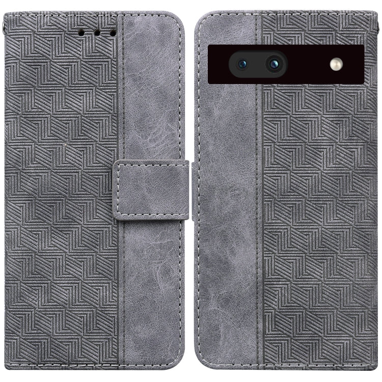 Geometric Embossed Flip Leather Phone Case, For Google Pixel 7a, For Infinix Hot 20 Play, For Samsung Galaxy A34 5G, For Samsung Galaxy A54 5G