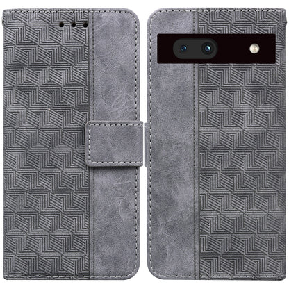 Geometric Embossed Flip Leather Phone Case, For Google Pixel 7a, For Infinix Hot 20 Play, For Samsung Galaxy A34 5G, For Samsung Galaxy A54 5G
