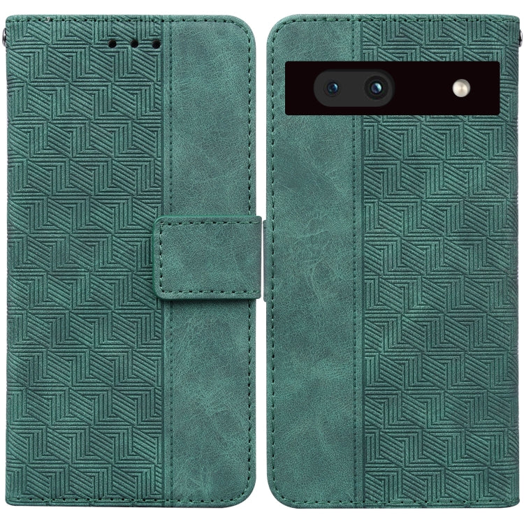 Geometric Embossed Flip Leather Phone Case, For Google Pixel 7a, For Infinix Hot 20 Play, For Samsung Galaxy A34 5G, For Samsung Galaxy A54 5G
