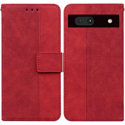 Geometric Embossed Flip Leather Phone Case, For Google Pixel 7a, For Infinix Hot 20 Play, For Samsung Galaxy A34 5G, For Samsung Galaxy A54 5G