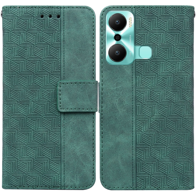Geometric Embossed Flip Leather Phone Case, For Google Pixel 7a, For Infinix Hot 20 Play, For Samsung Galaxy A34 5G, For Samsung Galaxy A54 5G