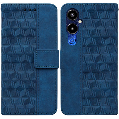 Geometric Embossed Flip Leather Phone Case, For OPPO A58, For Tecno Pova 4 Pro