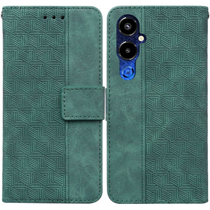 Geometric Embossed Flip Leather Phone Case, For OPPO A58, For Tecno Pova 4 Pro
