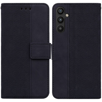 Geometric Embossed Flip Leather Phone Case, For Google Pixel 7a, For Infinix Hot 20 Play, For Samsung Galaxy A34 5G, For Samsung Galaxy A54 5G
