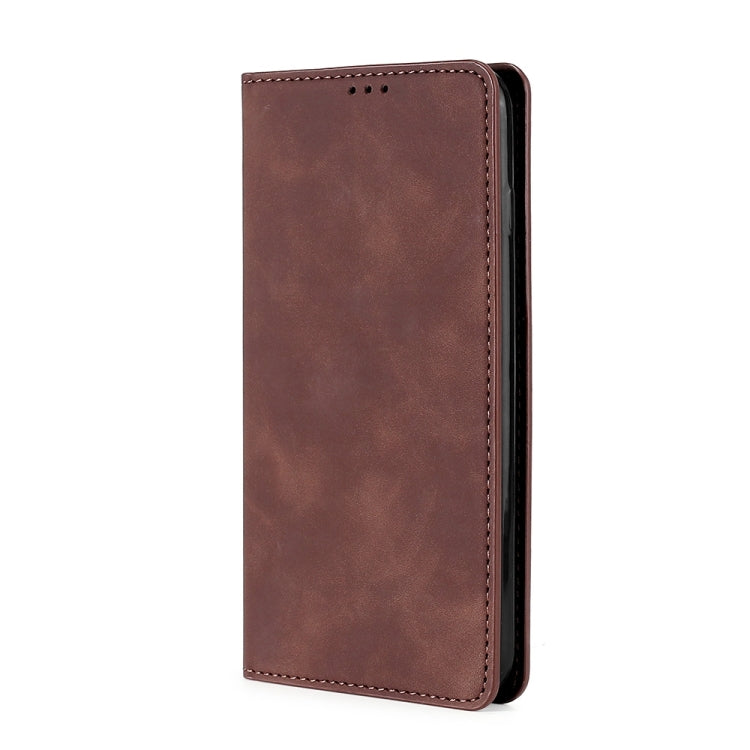 Skin Feel Magnetic Horizontal Flip Leather Phone Case, For vivo S16 / S16 Pro, For vivo Y02 4G, For Fujitsu Arrows N F-51C, For Xiaomi Redmi K60E