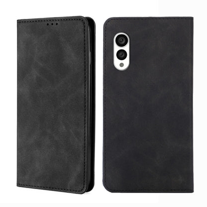 Skin Feel Magnetic Horizontal Flip Leather Phone Case, For vivo S16 / S16 Pro, For vivo Y02 4G, For Fujitsu Arrows N F-51C, For Xiaomi Redmi K60E