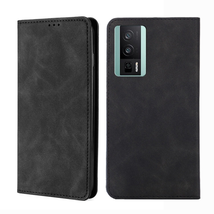 Skin Feel Magnetic Horizontal Flip Leather Phone Case, For Xiaomi Redmi K60 / K60 Pro, For Honor 80 GT, For OnePlus 11