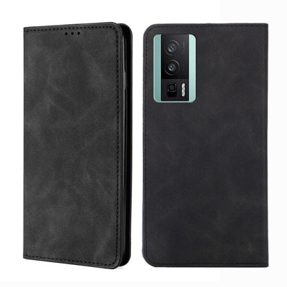 Skin Feel Magnetic Horizontal Flip Leather Phone Case, For Xiaomi Redmi K60 / K60 Pro, For Honor 80 GT, For OnePlus 11