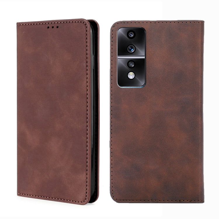 Skin Feel Magnetic Horizontal Flip Leather Phone Case, For Xiaomi Redmi K60 / K60 Pro, For Honor 80 GT, For OnePlus 11