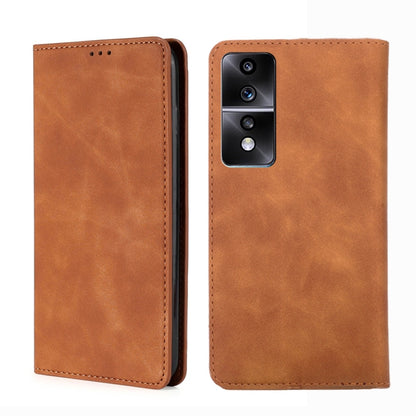 Skin Feel Magnetic Horizontal Flip Leather Phone Case, For Xiaomi Redmi K60 / K60 Pro, For Honor 80 GT, For OnePlus 11