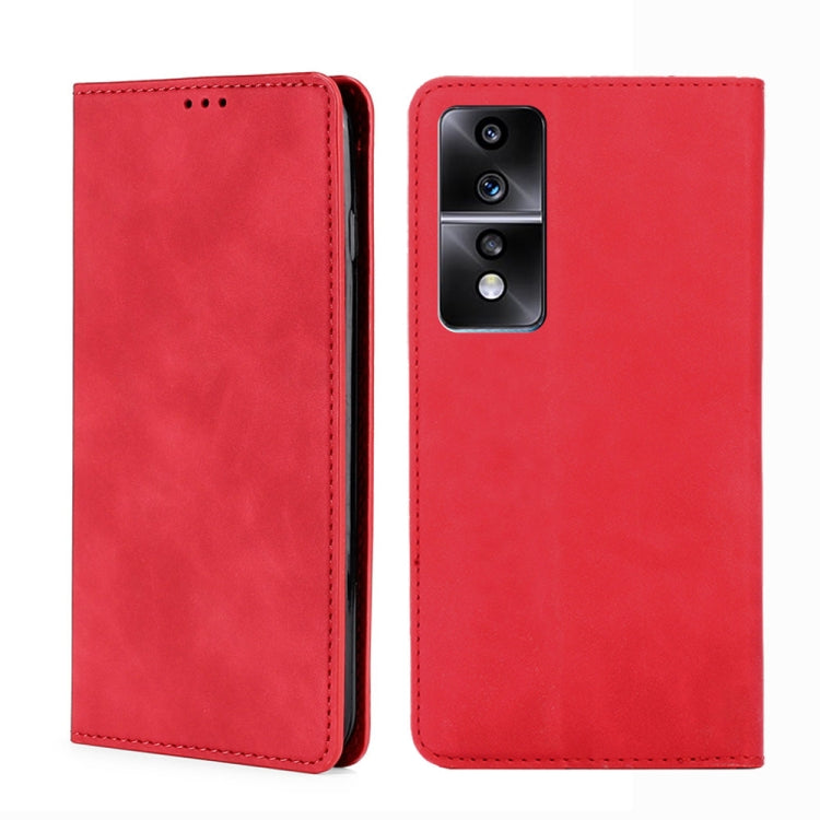 Skin Feel Magnetic Horizontal Flip Leather Phone Case, For Xiaomi Redmi K60 / K60 Pro, For Honor 80 GT, For OnePlus 11