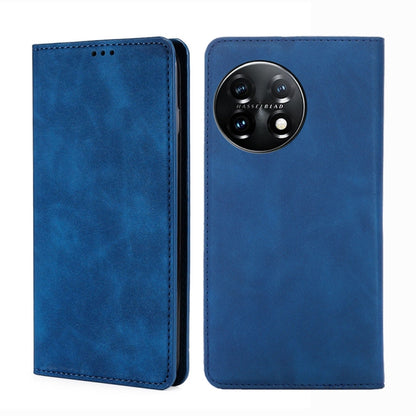 Skin Feel Magnetic Horizontal Flip Leather Phone Case, For Xiaomi Redmi K60 / K60 Pro, For Honor 80 GT, For OnePlus 11