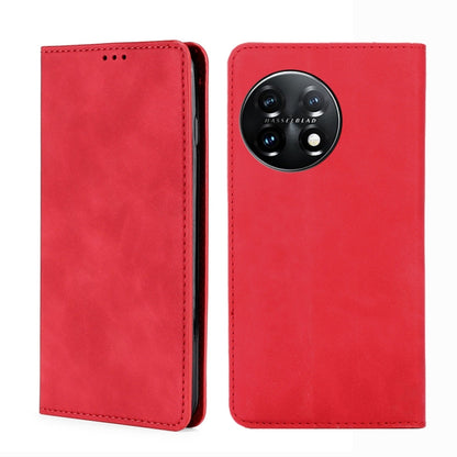 Skin Feel Magnetic Horizontal Flip Leather Phone Case, For Xiaomi Redmi K60 / K60 Pro, For Honor 80 GT, For OnePlus 11