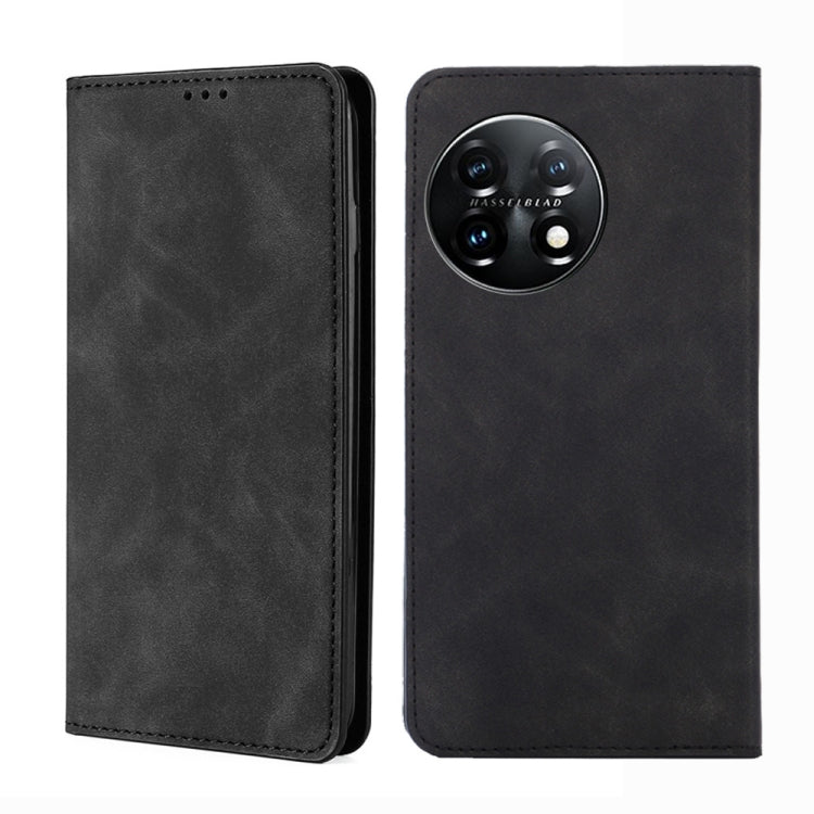 Skin Feel Magnetic Horizontal Flip Leather Phone Case, For Xiaomi Redmi K60 / K60 Pro, For Honor 80 GT, For OnePlus 11