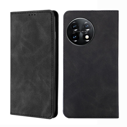 Skin Feel Magnetic Horizontal Flip Leather Phone Case, For Xiaomi Redmi K60 / K60 Pro, For Honor 80 GT, For OnePlus 11