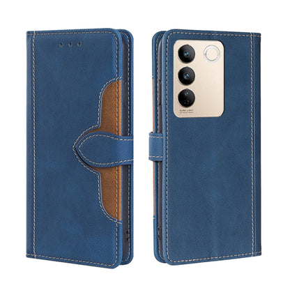 Skin Feel Magnetic Buckle Leather Phone Case, For vivo S16 / S16 Pro, For vivo Y02 4G, For Fujitsu Arrows N F-51C, For Xiaomi Redmi K60E, For Xiaomi Redmi K60 / K60 Pro, For Honor 80 GT