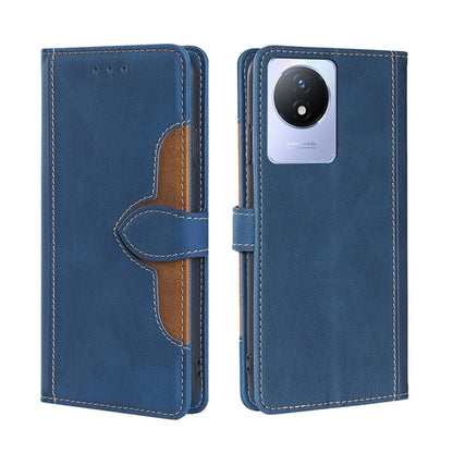 Skin Feel Magnetic Buckle Leather Phone Case, For vivo S16 / S16 Pro, For vivo Y02 4G, For Fujitsu Arrows N F-51C, For Xiaomi Redmi K60E, For Xiaomi Redmi K60 / K60 Pro, For Honor 80 GT