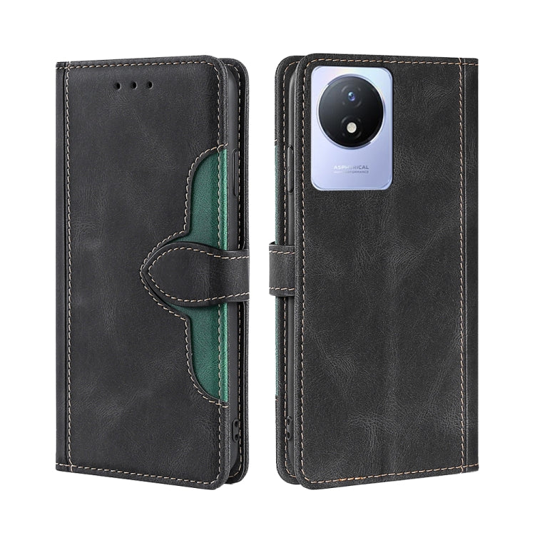 Skin Feel Magnetic Buckle Leather Phone Case, For vivo S16 / S16 Pro, For vivo Y02 4G, For Fujitsu Arrows N F-51C, For Xiaomi Redmi K60E, For Xiaomi Redmi K60 / K60 Pro, For Honor 80 GT