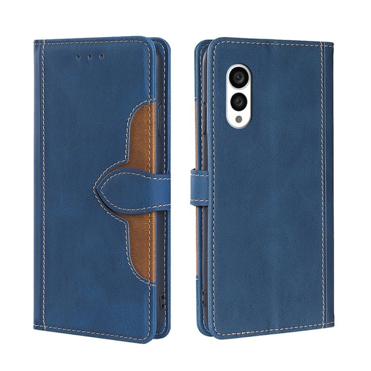 Skin Feel Magnetic Buckle Leather Phone Case, For vivo S16 / S16 Pro, For vivo Y02 4G, For Fujitsu Arrows N F-51C, For Xiaomi Redmi K60E, For Xiaomi Redmi K60 / K60 Pro, For Honor 80 GT