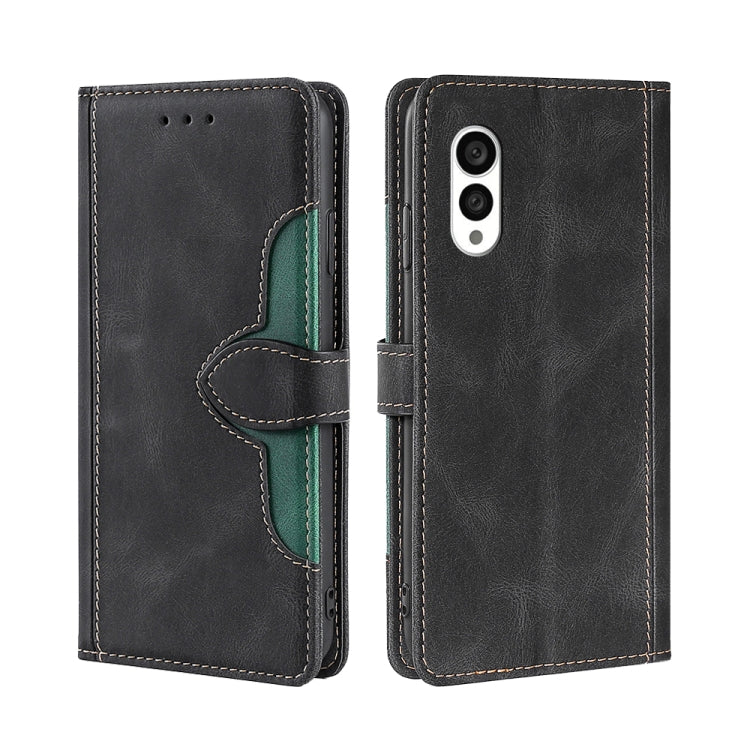 Skin Feel Magnetic Buckle Leather Phone Case, For vivo S16 / S16 Pro, For vivo Y02 4G, For Fujitsu Arrows N F-51C, For Xiaomi Redmi K60E, For Xiaomi Redmi K60 / K60 Pro, For Honor 80 GT