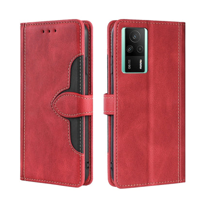 Skin Feel Magnetic Buckle Leather Phone Case, For vivo S16 / S16 Pro, For vivo Y02 4G, For Fujitsu Arrows N F-51C, For Xiaomi Redmi K60E, For Xiaomi Redmi K60 / K60 Pro, For Honor 80 GT