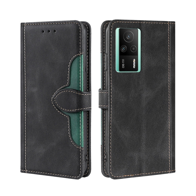 Skin Feel Magnetic Buckle Leather Phone Case, For vivo S16 / S16 Pro, For vivo Y02 4G, For Fujitsu Arrows N F-51C, For Xiaomi Redmi K60E, For Xiaomi Redmi K60 / K60 Pro, For Honor 80 GT
