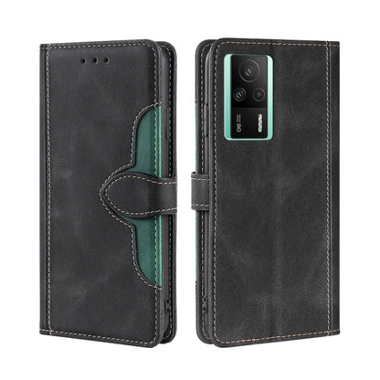Skin Feel Magnetic Buckle Leather Phone Case, For vivo S16 / S16 Pro, For vivo Y02 4G, For Fujitsu Arrows N F-51C, For Xiaomi Redmi K60E, For Xiaomi Redmi K60 / K60 Pro, For Honor 80 GT