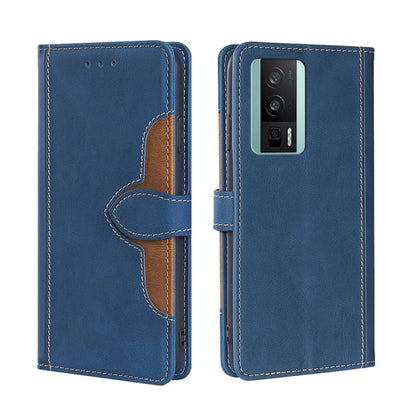 Skin Feel Magnetic Buckle Leather Phone Case, For vivo S16 / S16 Pro, For vivo Y02 4G, For Fujitsu Arrows N F-51C, For Xiaomi Redmi K60E, For Xiaomi Redmi K60 / K60 Pro, For Honor 80 GT