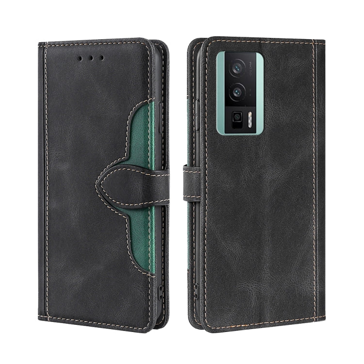 Skin Feel Magnetic Buckle Leather Phone Case, For vivo S16 / S16 Pro, For vivo Y02 4G, For Fujitsu Arrows N F-51C, For Xiaomi Redmi K60E, For Xiaomi Redmi K60 / K60 Pro, For Honor 80 GT