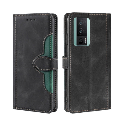 Skin Feel Magnetic Buckle Leather Phone Case, For vivo S16 / S16 Pro, For vivo Y02 4G, For Fujitsu Arrows N F-51C, For Xiaomi Redmi K60E, For Xiaomi Redmi K60 / K60 Pro, For Honor 80 GT