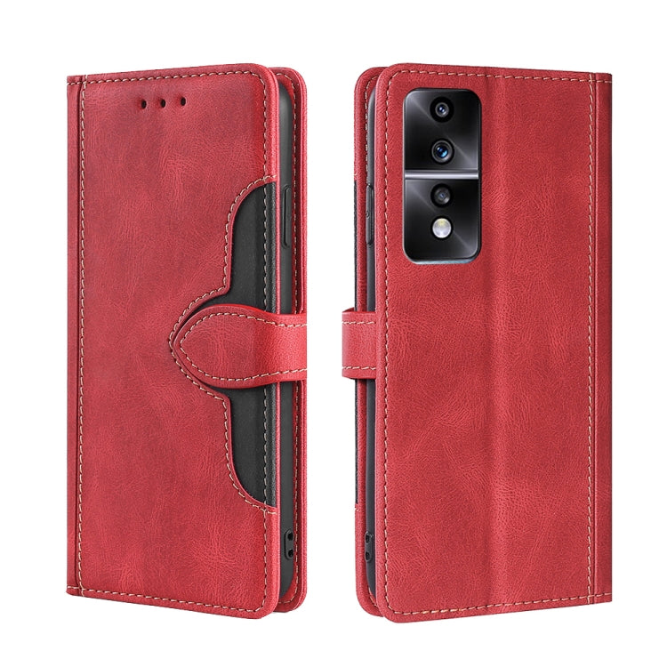 Skin Feel Magnetic Buckle Leather Phone Case, For vivo S16 / S16 Pro, For vivo Y02 4G, For Fujitsu Arrows N F-51C, For Xiaomi Redmi K60E, For Xiaomi Redmi K60 / K60 Pro, For Honor 80 GT