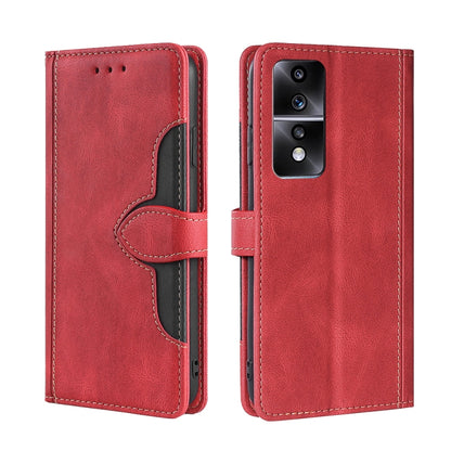 Skin Feel Magnetic Buckle Leather Phone Case, For vivo S16 / S16 Pro, For vivo Y02 4G, For Fujitsu Arrows N F-51C, For Xiaomi Redmi K60E, For Xiaomi Redmi K60 / K60 Pro, For Honor 80 GT