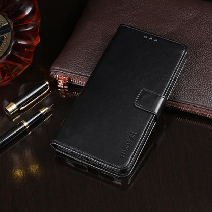 idewei Crazy Horse Texture Horizontal Flip Leather Case with Holder & Card Slots & Wallet, For OPPO A5s, For OPPO A7, For OPPO K5