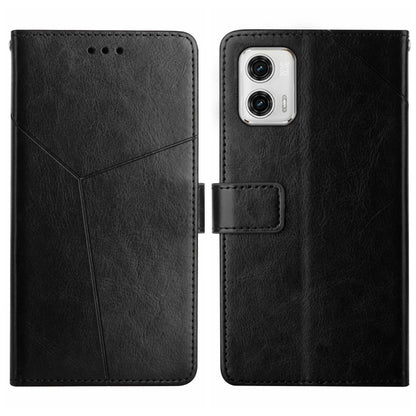 HT01 Y-shaped Pattern Flip Leather Phone Case, For Motorola Moto G73 5G, For OPPO A58 5G/A78 5G, For OPPO Reno8 T 4G, For TCL 40 SE