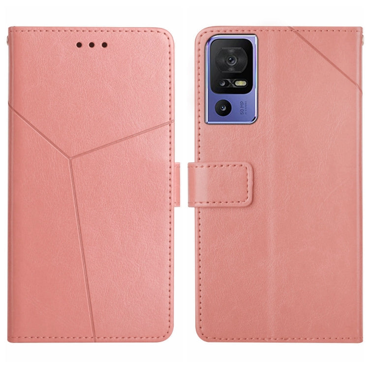 HT01 Y-shaped Pattern Flip Leather Phone Case, For Motorola Moto G73 5G, For OPPO A58 5G/A78 5G, For OPPO Reno8 T 4G, For TCL 40 SE