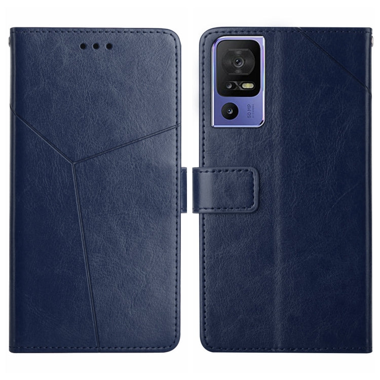 HT01 Y-shaped Pattern Flip Leather Phone Case, For Motorola Moto G73 5G, For OPPO A58 5G/A78 5G, For OPPO Reno8 T 4G, For TCL 40 SE