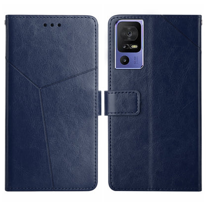 HT01 Y-shaped Pattern Flip Leather Phone Case, For Motorola Moto G73 5G, For OPPO A58 5G/A78 5G, For OPPO Reno8 T 4G, For TCL 40 SE