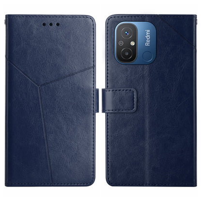 HT01 Y-shaped Pattern Flip Leather Phone Case, For Xiaomi Redmi 11A 4G