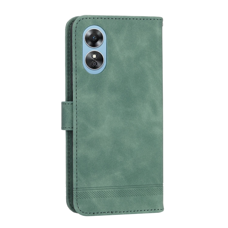 Dierfeng Dream Line TPU + PU Leather Phone Case, For OPPO A17, For OPPO A57 4G, For OPPO A57 5G, For OPPO Reno8