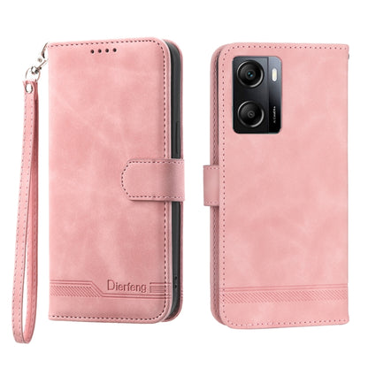 Dierfeng Dream Line TPU + PU Leather Phone Case, For OPPO A17, For OPPO A57 4G, For OPPO A57 5G, For OPPO Reno8
