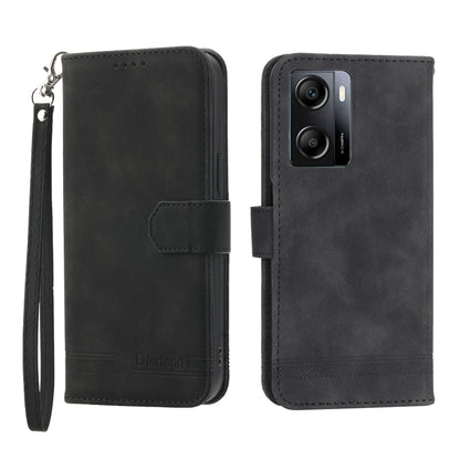 Dierfeng Dream Line TPU + PU Leather Phone Case, For OPPO A17, For OPPO A57 4G, For OPPO A57 5G, For OPPO Reno8