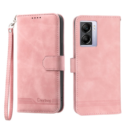 Dierfeng Dream Line TPU + PU Leather Phone Case, For OPPO A17, For OPPO A57 4G, For OPPO A57 5G, For OPPO Reno8