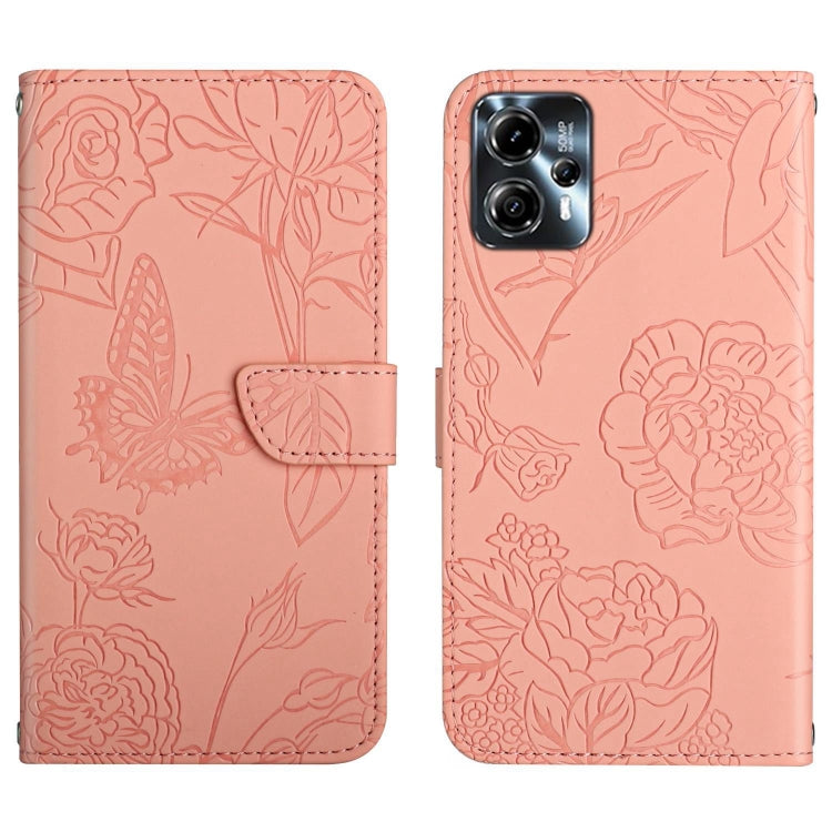 HT03 Skin Feel Butterfly Embossed Flip Leather Phone Case, For Motorola Moto E13 4G, For Motorola Edge+ 2023, For Motorola Moto G23 4G/G13 4G, For Motorola Moto G53 5G/G13/G23