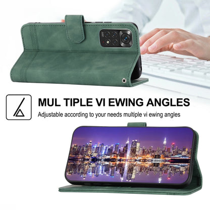Dierfeng Dream Line TPU + PU Leather Phone Case, For Xiaomi Redmi Note 11 / Note 11S, For Xiaomi Redmi Note 11 Pro Foreign, For Xiaomi Redmi 10C, For Xiaomi Redmi 10A