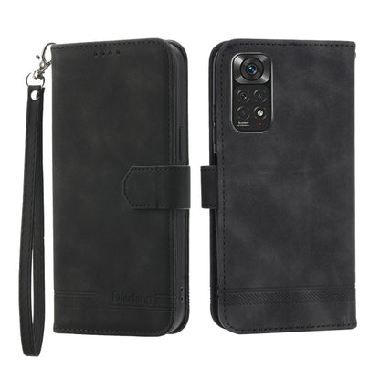 Dierfeng Dream Line TPU + PU Leather Phone Case, For Xiaomi Redmi Note 11 / Note 11S, For Xiaomi Redmi Note 11 Pro Foreign, For Xiaomi Redmi 10C, For Xiaomi Redmi 10A